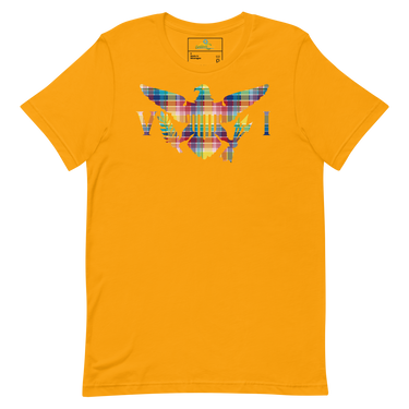 Virgin Islands Madras Flag Unisex T-Shirt